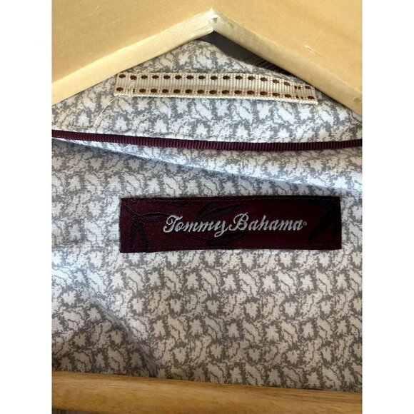 Tommy Bahama Hawaiian Floral XXLT Silk Blend Tropical Long Sleeve Button Down To - Picture 7 of 8